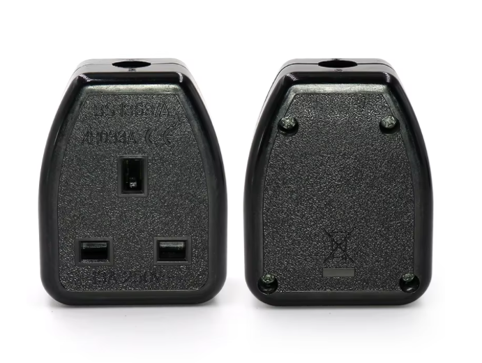 WIRE SOCKET 004 High Quality UK Industrial Wire Socket 13A 250V British Standard Rewireable Plug Socket Extension Cord Socket CE Certification